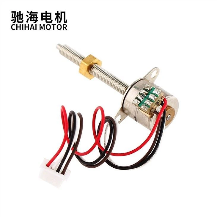 DC 5V 2-phase 4-wire Stepper Motor With 25mm Linear Screw Slider Metal Nut