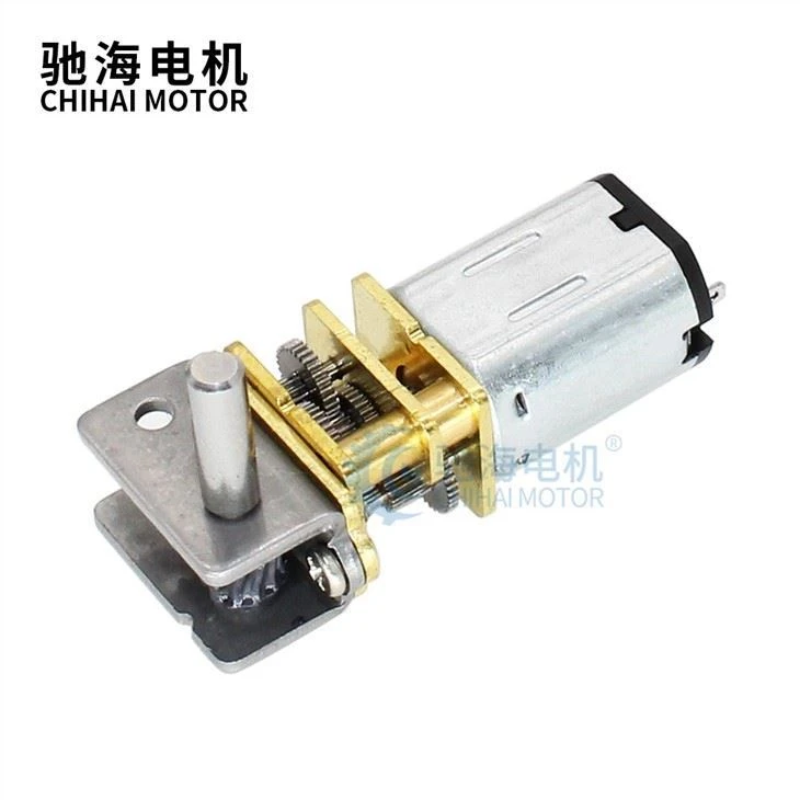 Slow Speed Large Torque DC 12V 22rpm N20 Worm Gear Motor