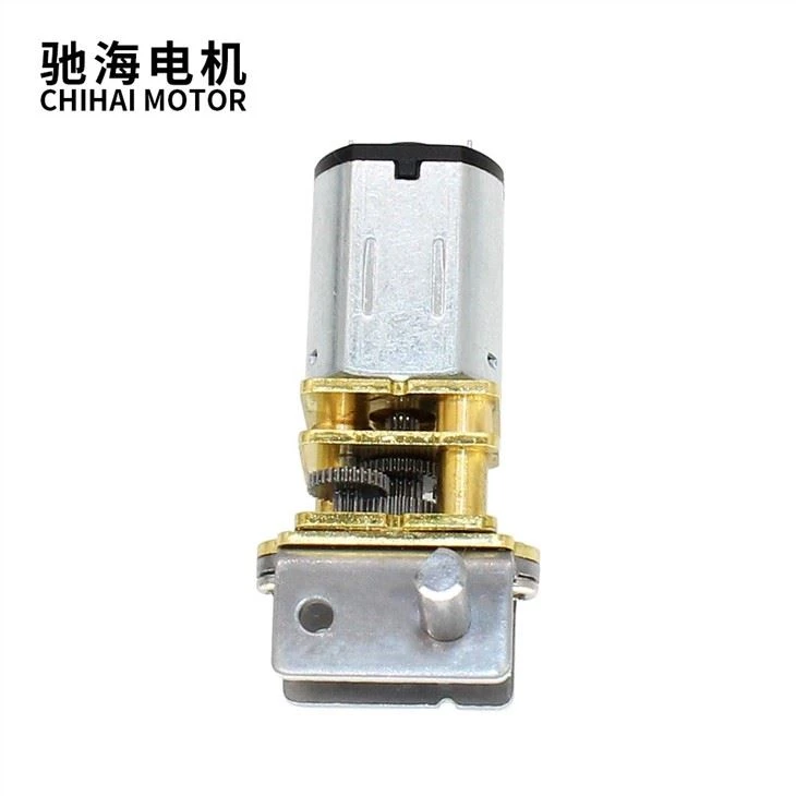 Slow Speed Large Torque DC 12V 22rpm N20 Worm Gear Motor