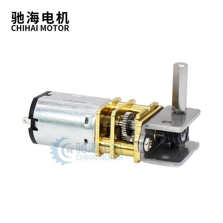 Slow Speed Large Torque DC 12V 22rpm N20 Worm Gear Motor